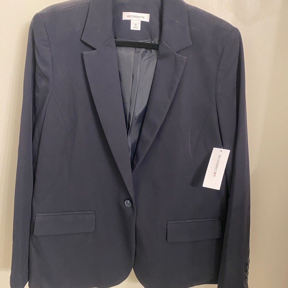 Liz Claiborne Midnight Blue Blazer